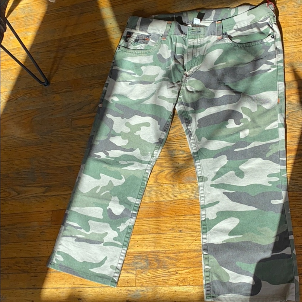 Camouflage army print True Religion Jeans - Picture 6 of 11